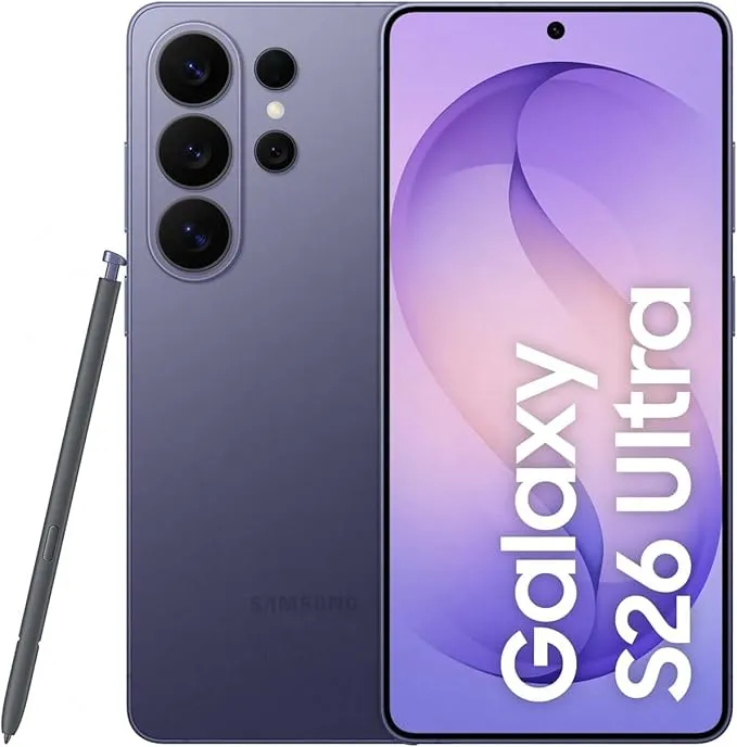 Samsung Galaxy S26 Ultra 5G Smartphone 16GB RAM 1TB Storage – Dynamic AMOLED 2X Display, Snapdragon 8 Elite Gen 5 Processor, 200MP Quad Camera, S Pen, Galaxy AI Features, Premium Flagship Phone