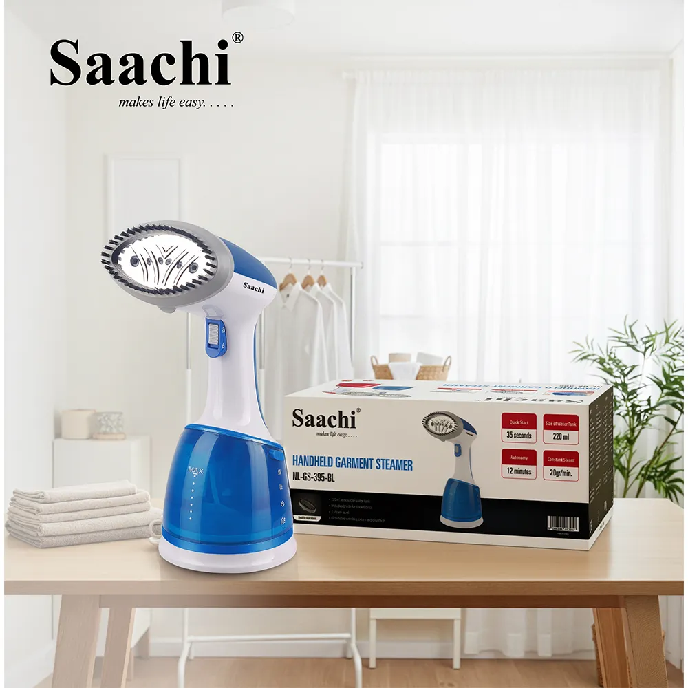 Saachi Handheld Garment Steamer NL-GS-395-BL 2