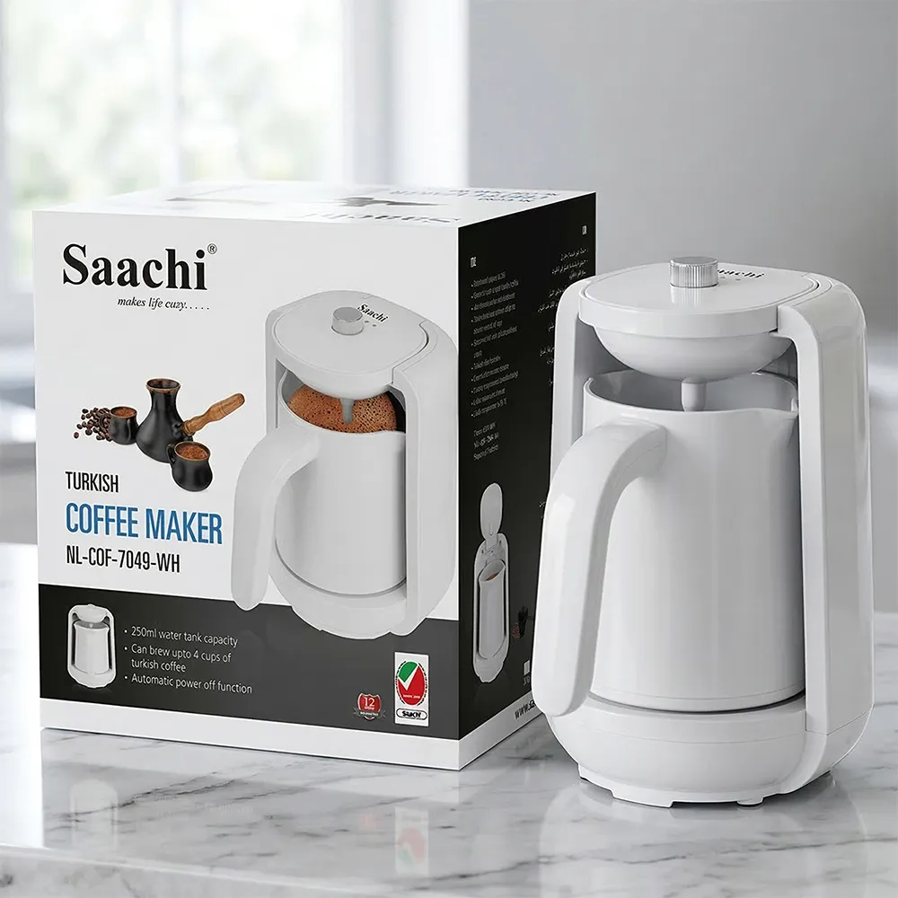 Saachi Turkish Coffee Maker NL-COF-7049-WH