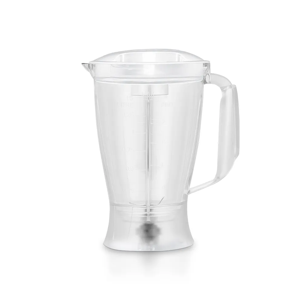 Saachi NL-BFC-4964-WH All-in-One Food Processor, 500W, 1.5L Blender Jar, 1.2L Chopper Bowl, 2 Speeds with Pulse, Citrus Juicer, Slicer & Shredder – White 4