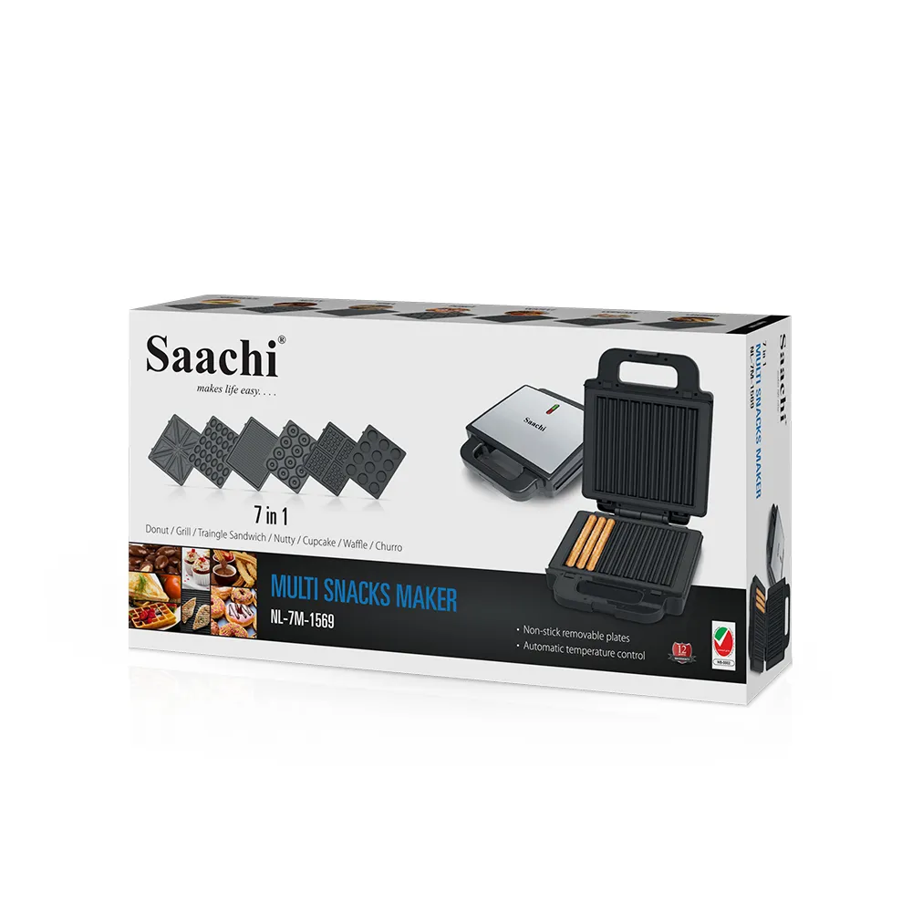 Saachi 7-in-1 Multi Snack Maker NL-7M-1569 4