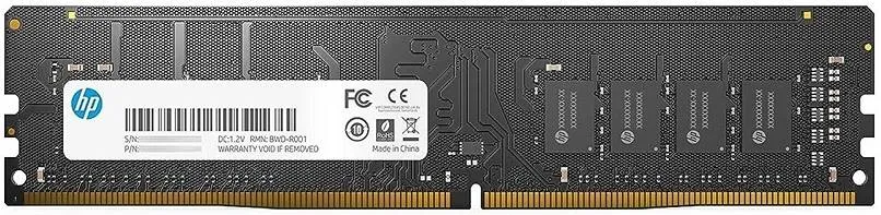 HP V2 32GB DDR4 Desktop Memory, 3200 MHz Data Rate, CL22 Latency, Gold-Plated Contact Design, 1.2 Memory Voltage, 2Rx8, 288 Pin, Black | 18X18AA#UUF