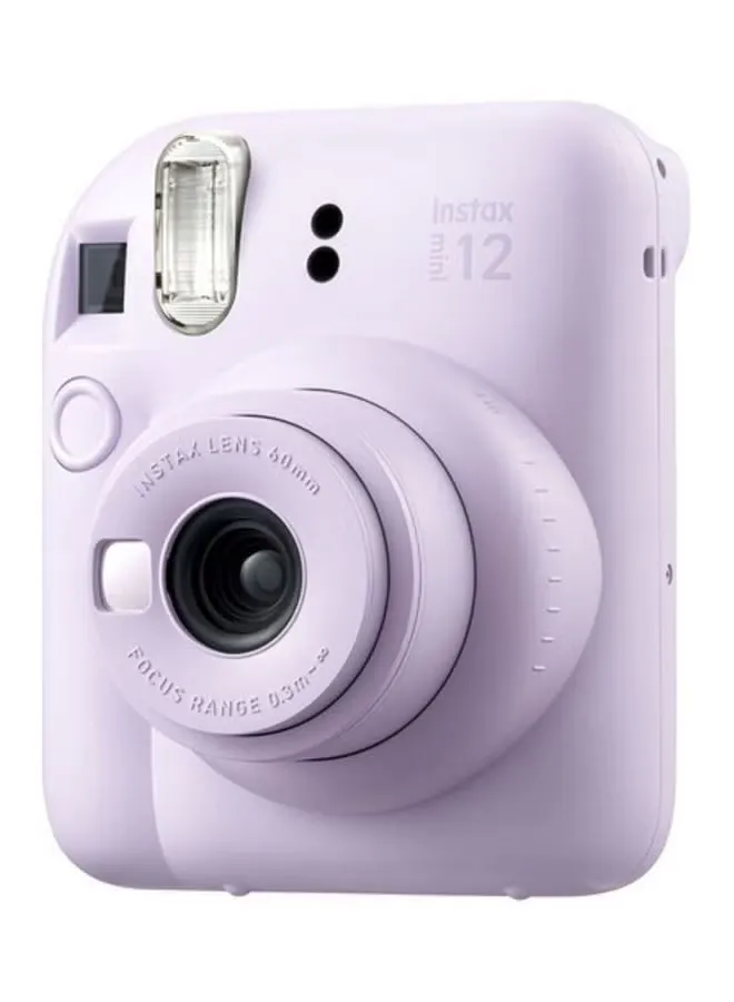 Instax Mini 12 Instant Film Camera With Pack Of 20 Films Lilac Purple 3