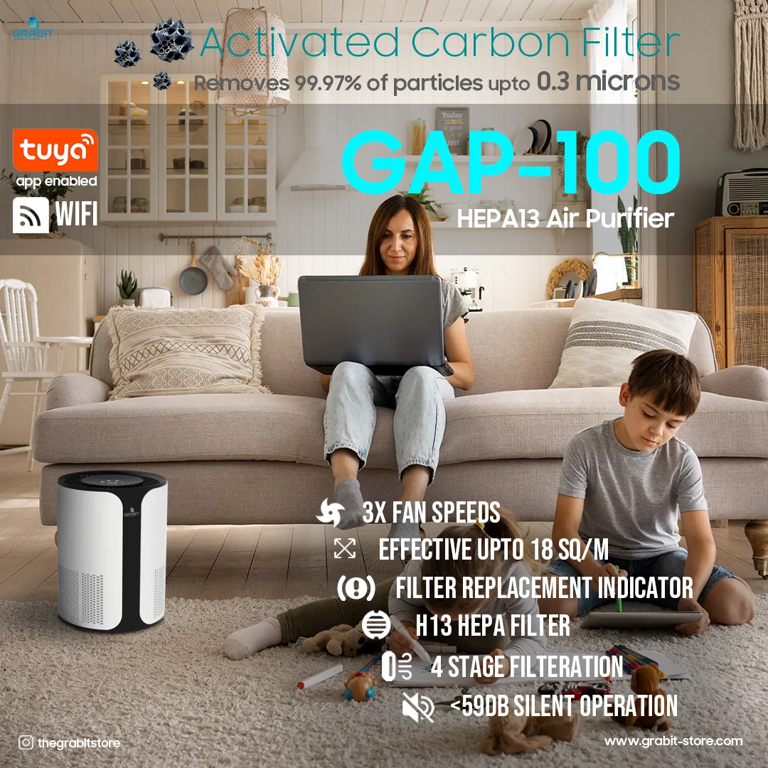 Grabit Air Water Purifier – GAP-100 4