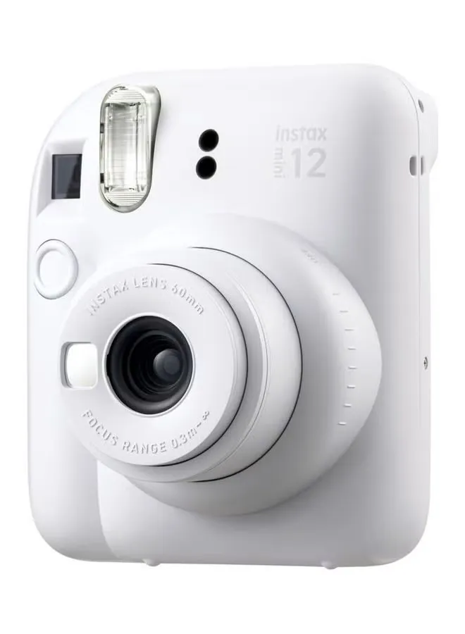 Instax Mini 12 Instant Film Camera + Pack Of 20 Films - White 3