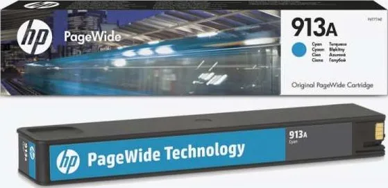 HP 913A Cyan Original PageWide Cartridge | F6T77AE