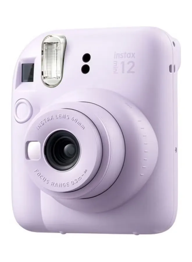 Instax Mini 12 Instant Film Camera With Pack Of 10 Films Lilac Purple 3