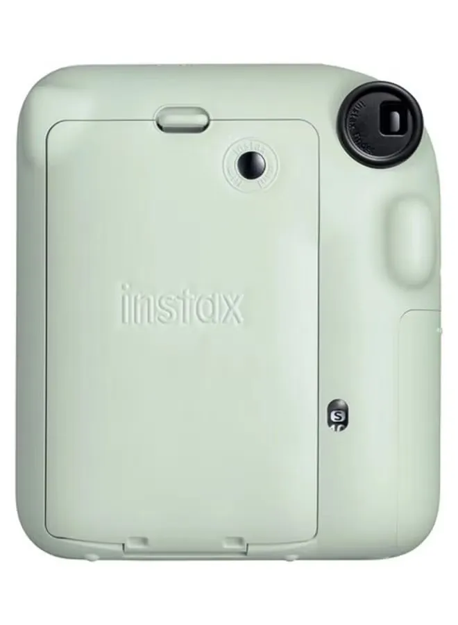 Instax Mini 12 Instant Film Camera With Pack Of 10 Films Mint Green 4