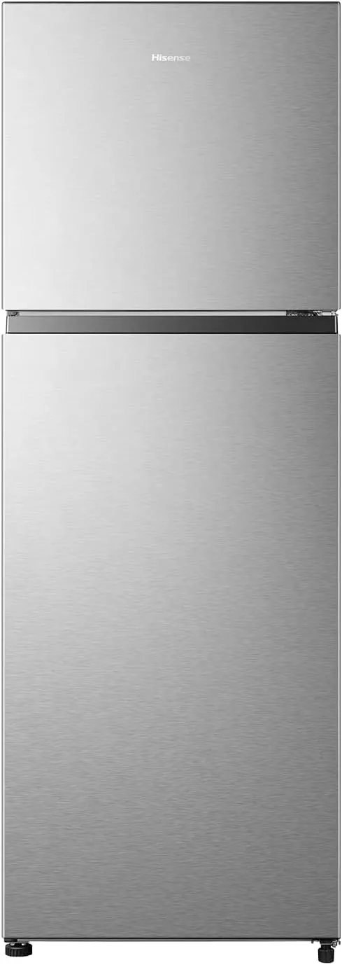 Hisense 418L Top Mount Refrigerator with No Frost Technology, Multi Air Flow System, LED Lighting, Moisture Fresh Crisper, Twist Ice Maker & Stainless Steel Finish – RT418N4ASU
