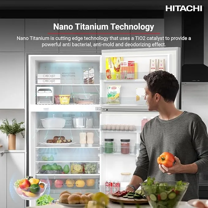 Hitachi 760L Refrigerator – RV760PUK7K4BSL 4