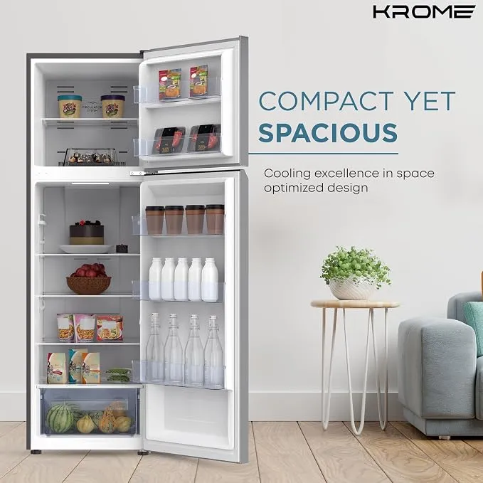 Krome Refrigerator – KR-REF370T 4