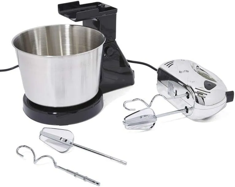 Mebashi Stand Mixer 150W Me-Bwm1602Ss Silver/Black 2