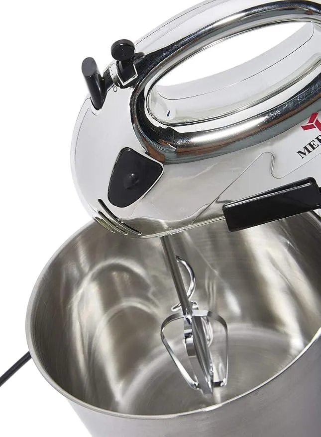 Mebashi Stand Mixer 150W Me-Bwm1602Ss Silver/Black 3