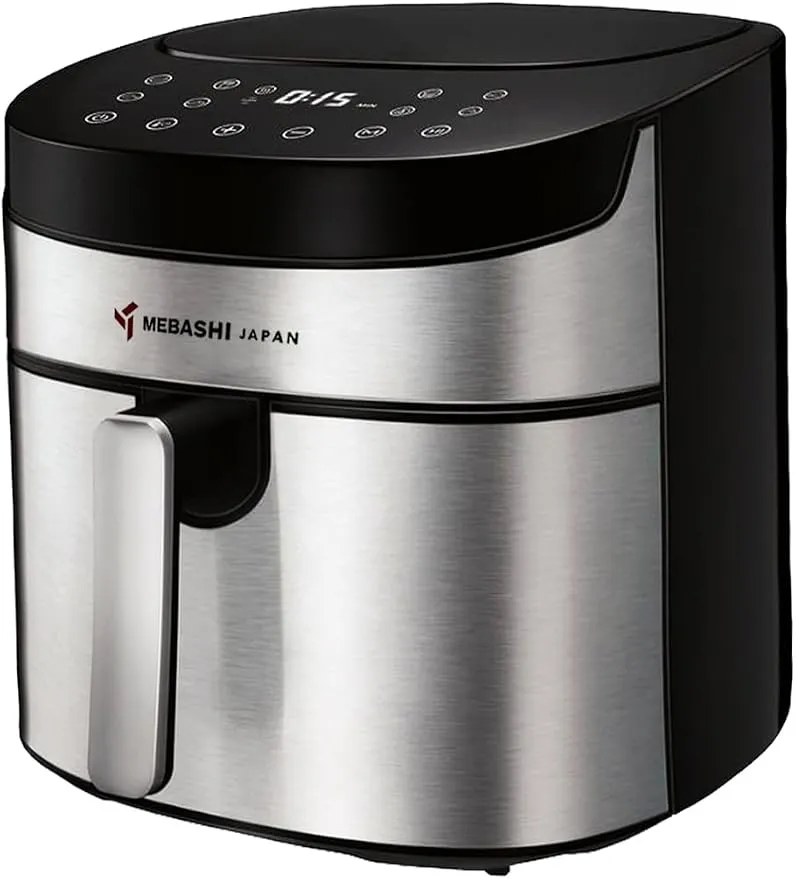 Mebashi 7.2L Air Fryer, Air Fryer Touch Panel, Detachable Non Stick Drawer and Frying Basket, (1600-1800W) Overheat Protection (ME-AF982)