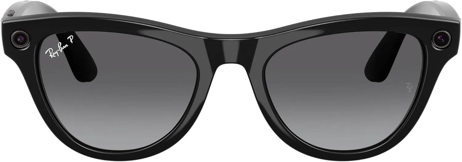 RAY-BAN Meta Gen 2 Skyler - AI Glasses for Men & Women - Shiny Black 2