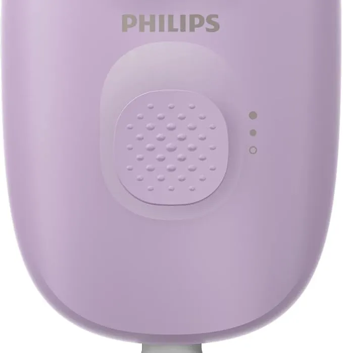 Philips Corded Epilator, 2 speed settings, 6 accessories, shaving head with comb, bikini trimmer, grip lines & pattens, inlcl. cleansing brush, BRE257/00 3