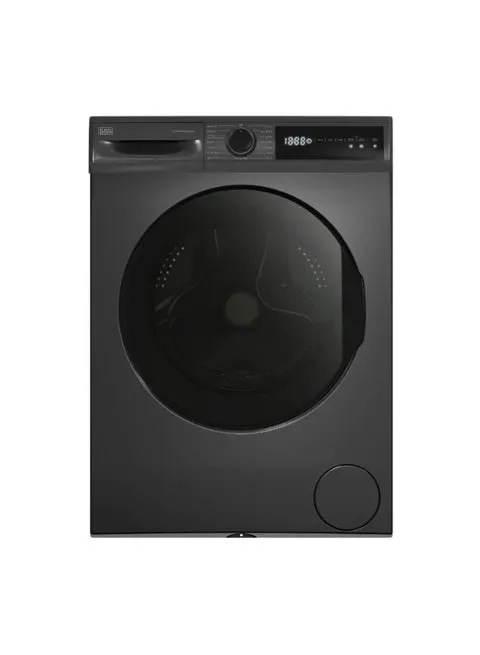 9kg Front Load Washing Machine, Inverter Motor, 1200 RPM, 15 Programs, LED Display, Child Lock 9 kg 2200 W BXWMF9120.001IVS Dark Grey