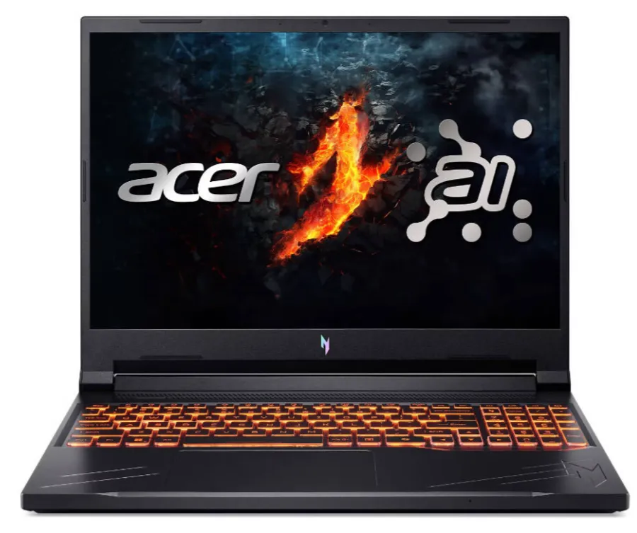Acer Nitro V 16 ANV16-71-79JC Gaming Laptop, 16" WUXGA IPS 165Hz Display, Intel Core i7-14650HX, 16GB RAM, 512GB SSD, GeForce RTX 4050 6GB Graphics, English-Arabic K/B, Win11, Black | NH.QTNEM.003