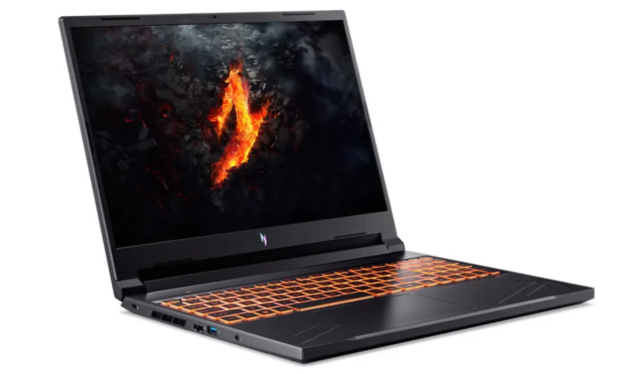 Acer Nitro V 16 ANV16-71-79JC Gaming Laptop, 16" WUXGA IPS 165Hz Display, Intel Core i7-14650HX, 16GB RAM, 512GB SSD, GeForce RTX 4050 6GB Graphics, English-Arabic K/B, Win11, Black | NH.QTNEM.003