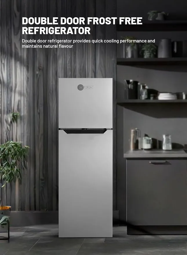 Afra REFRIGERATOR DOUBLE DOOR 220LITERS AF2200AFSS 3