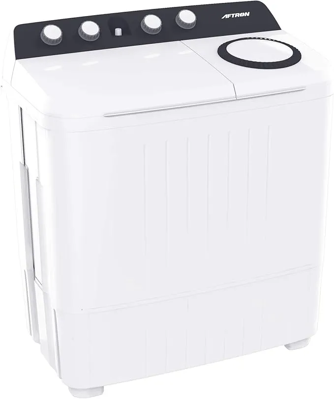 Aftron 10KG Twin Tub Washing Machine – AFW10500X