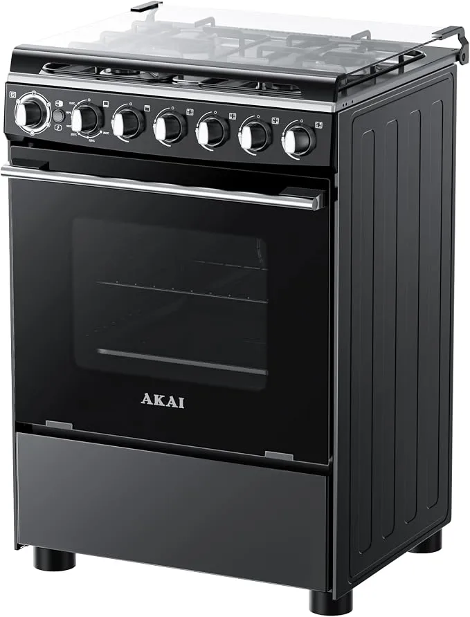 Akai GAS COOKER 60CM CRMAM66BCFS 5
