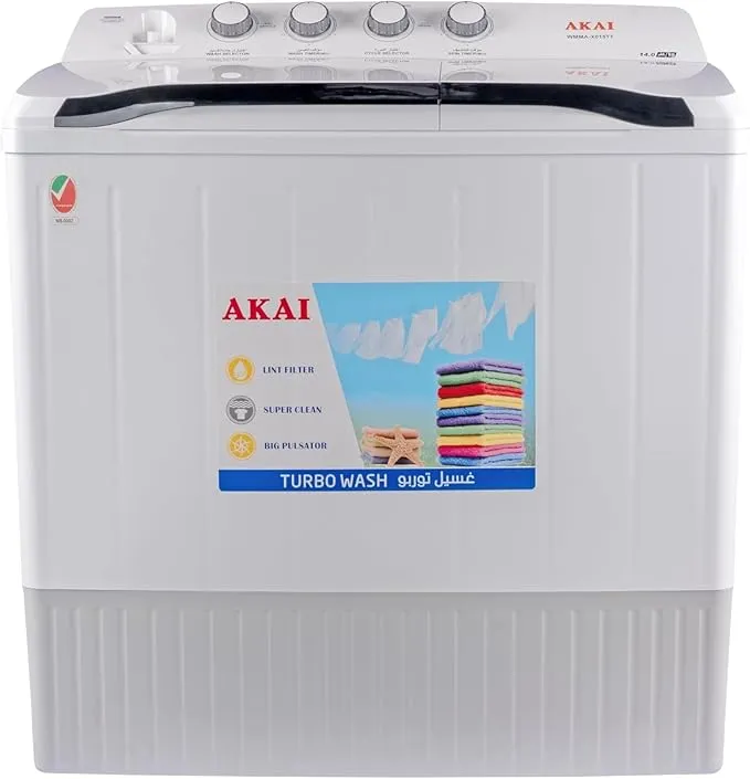 Akai Washing Machine Twintub 15kg WMMAX015TT