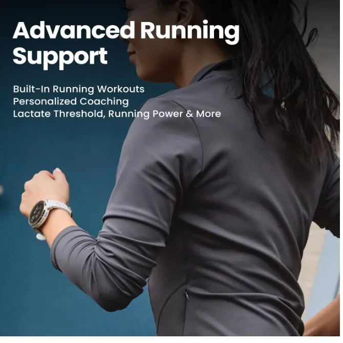 Amazfit Active 3 Premium GPS Running Smart Watch, 1.32" AMOLED Sapphire Display, 12-Day Battery, 4GB Storage, Offline Maps, 170+ Workout Modes, 5 ATM, Heart Rate & Fitness Tracker for Android & iPhone 3