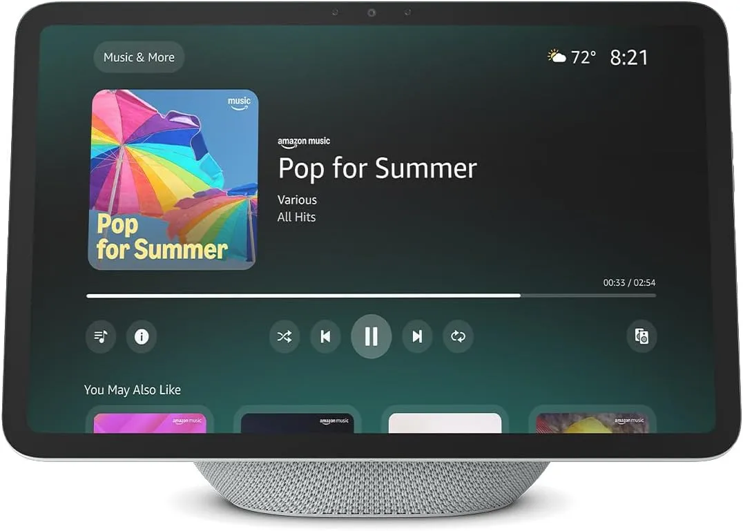 AMAZON ECHO SHOW 11 SMART DISPLAY WITH ALEXA GLACIER WHITE