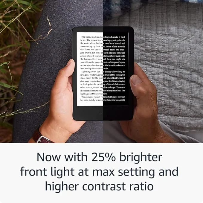"AMAZON KINDLE 6"" (11TH GEN, 2024) DRACULA 16GB BLACK" 3