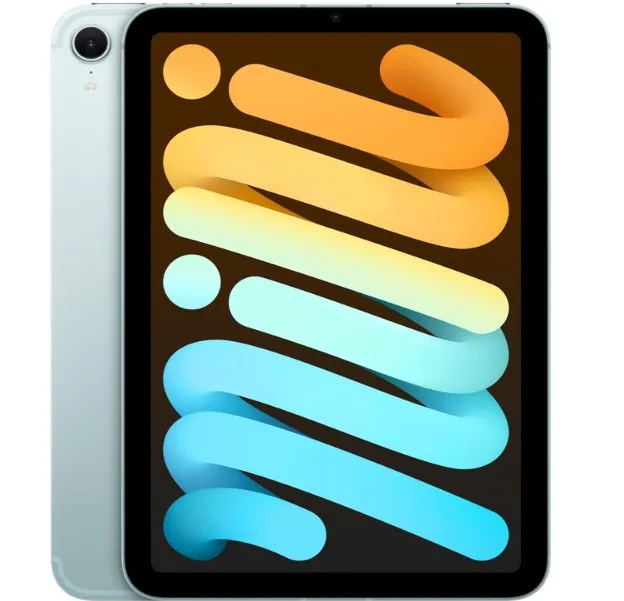 Apple 2024 iPad mini (Wi-Fi + Cellular, 256GB) - Blue (7th generation) TDRA Version
