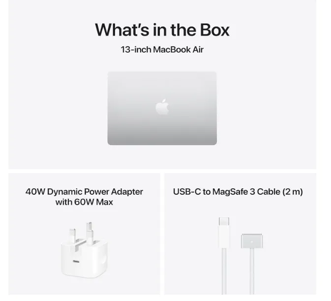 Apple 2026 MacBook Air 13-inch Laptop with M5 chip: AI and Apple Intelligence, 13.6-inch Liquid Retina Display, 16GB Unified Memory, 1TB SSD Storage, 12MP Center Stage Camera; ;Arabic 5