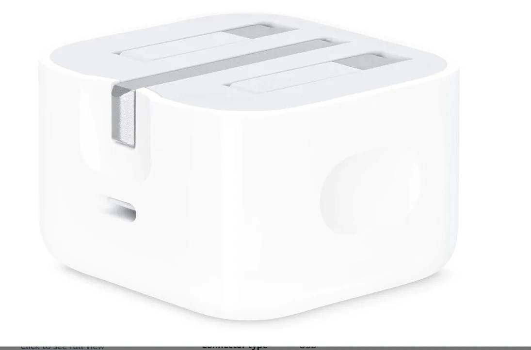 Apple 20W USB-C Power Adapter ​​​​​​​ 3