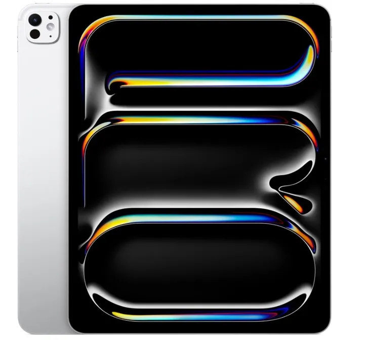 Apple iPad Pro 13-inch (M5) 512GB: Ultra Retina XDR display, Landscape 12MP Front Camera/12MP Back Camera, LiDAR Scanner, Wi-Fi + 5G Cellular, All-Day Battery Life —silver
