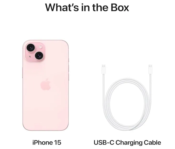 Apple iPhone 15 (128 GB) - Pink( TDRA Version) 3
