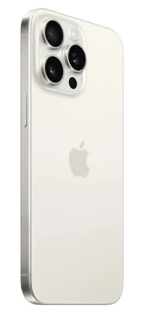 Apple iPhone 15 Pro Max (256GB) – White Titanium Middle East Version with FaceTime 3