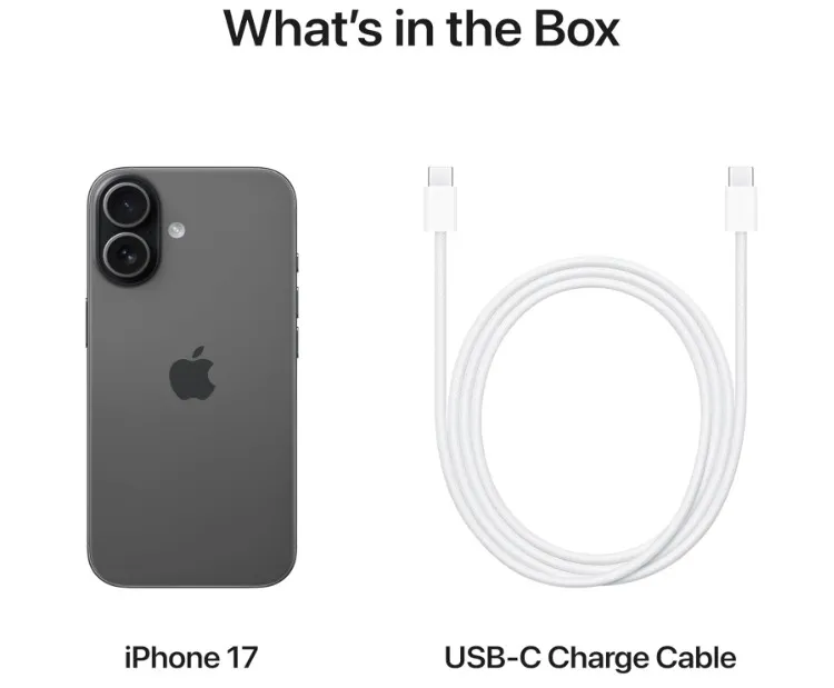 Apple iPhone 17 256 GB: 6.3-inch Display with ProMotion, A19 Chip, Center Stage Front Camera for Smarter Group Selfies, Improved Scratch Resistance, All-Day Battery Life; Black- TDRA Version 5