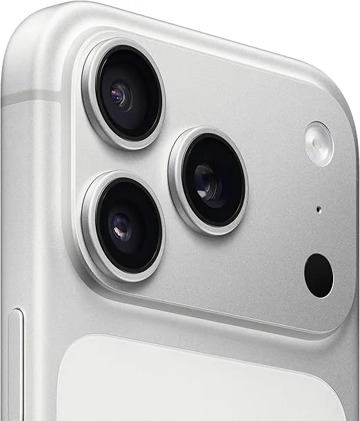 Apple iPhone 17 Pro 256 GB: 6.3-inch Display with ProMotion up to 120Hz, A19 Pro Chip, Breakthrough Battery Life, Pro Fusion Camera System with Center Stage Front Camera; Silver - TDRA Version
