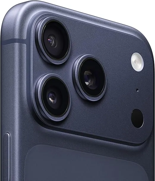 Apple iPhone 17 Pro 256 GB: 6.3-inch Display with ProMotion up to 120Hz, A19 Pro Chip, Breakthrough Battery Life, Pro Fusion Camera System with Center Stage Front Camera; Deep Blue - TDRA Version
