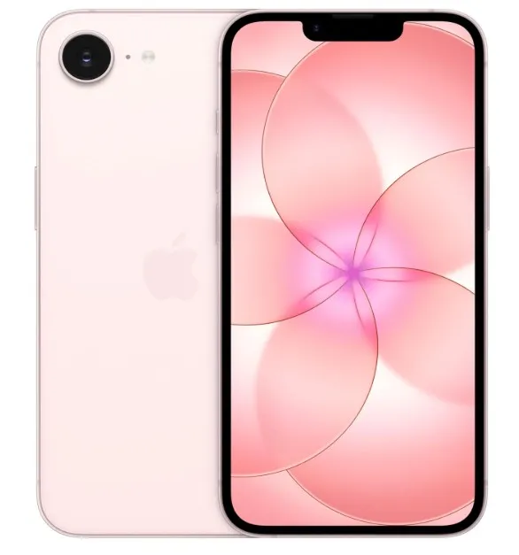 Apple iPhone 17e 512GB: 6.1-inch Super Retina XDR Display, A19 Chip, All-Day Battery Life, 48MP Fusion Camera; Soft Pink- TDRA Version