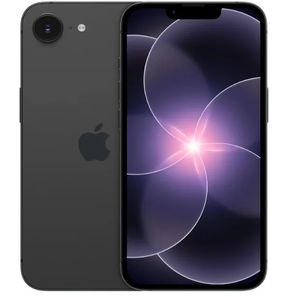 Apple iPhone 17e 512GB: 6.1-inch Super Retina XDR Display, A19 Chip, All-Day Battery Life, 48MP Fusion Camera; Black- TDRA Version