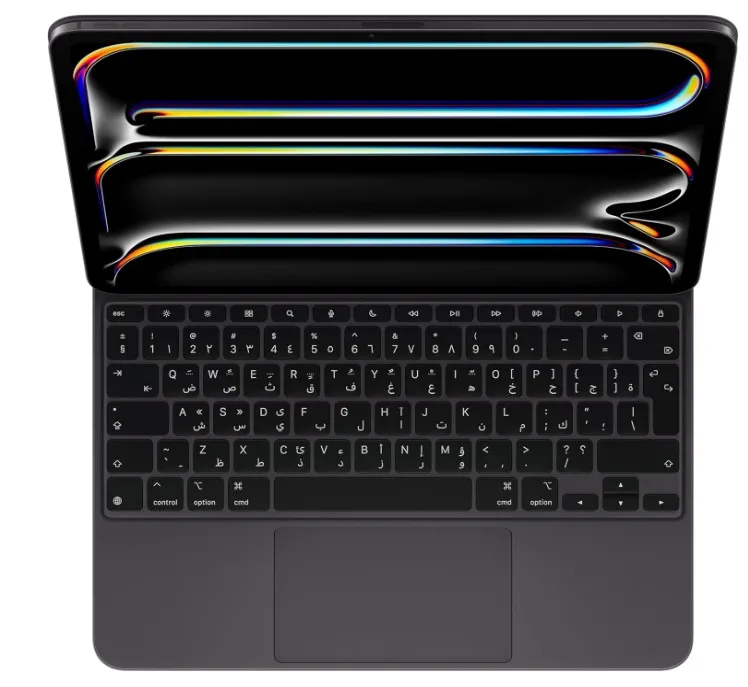 Apple Magic Keyboard for iPad Pro 13‑inch (M4) - Arabic - Black ​​​​​​​ 4
