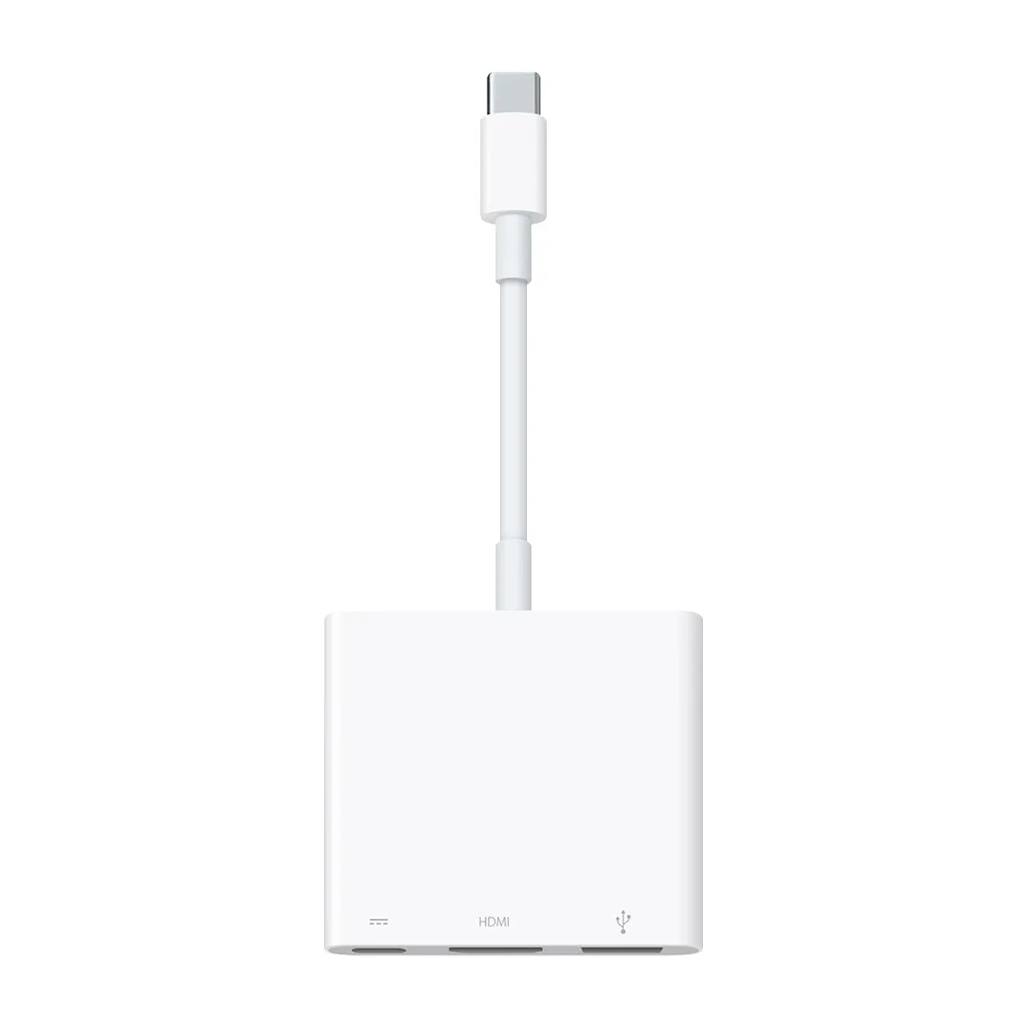 APPLE USB-C TO DIGITAL AV MULTIPORT ADAPTER (MW5M3AM/A) WHITE