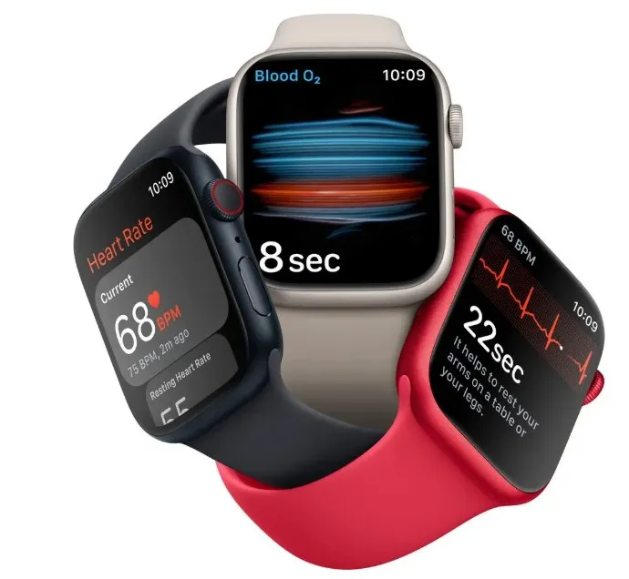 Apple Watch Series 8 GPS + Cellular 45mm Graphite Stainless Steel Case with Graphite Milanese Loop  4