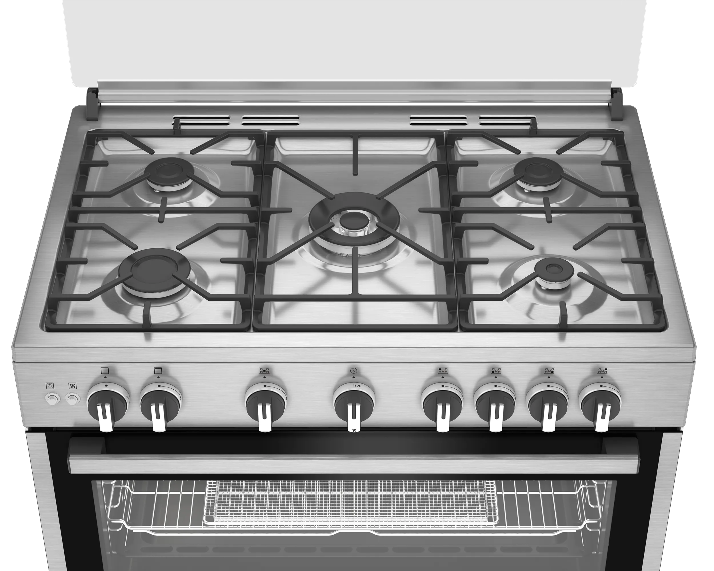 Ariston 90cm Gas Cooker – ARR9GGF23129XME 4
