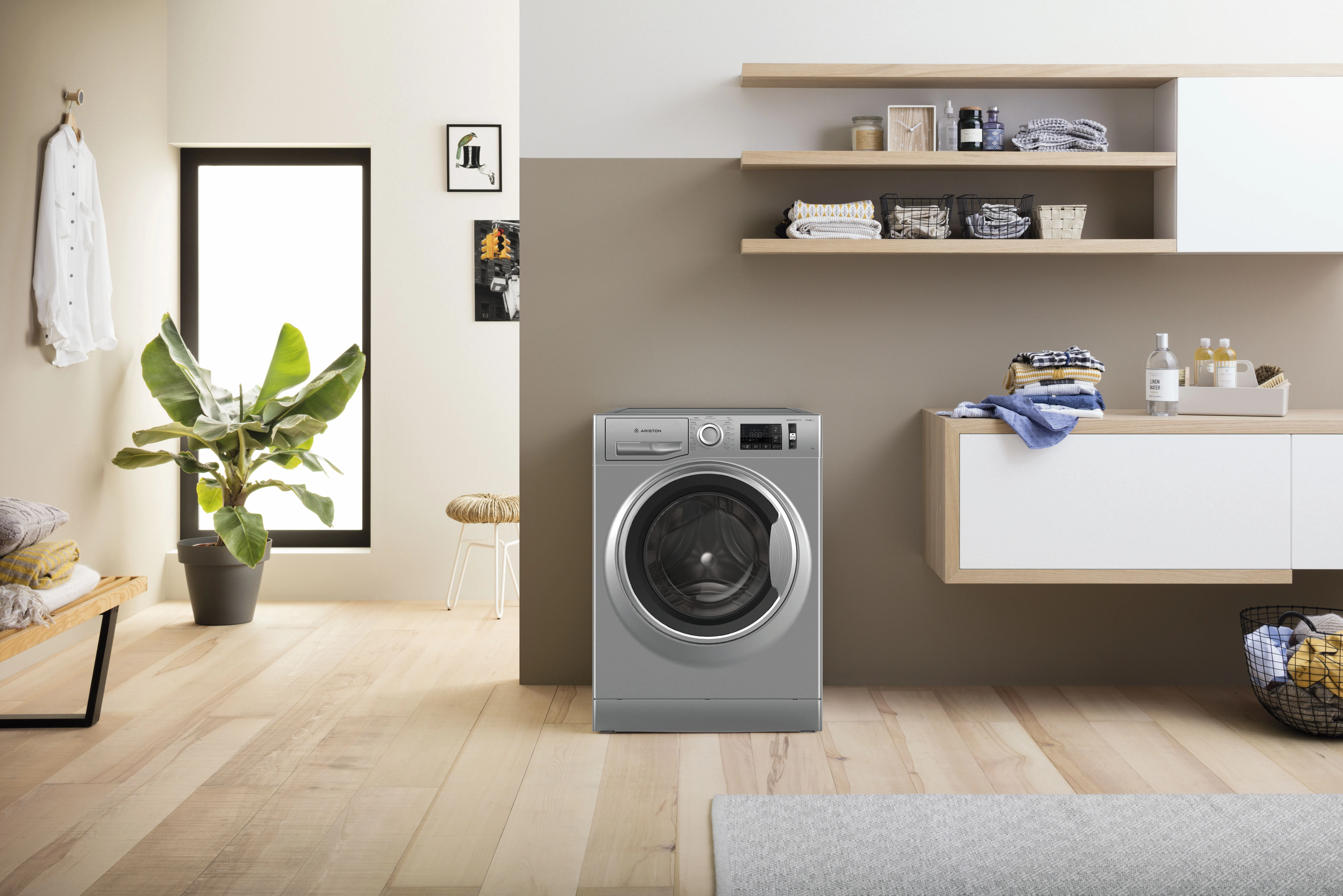 Ariston 9KG Front Load Washing Machine – NLM11946WCAGCC 2