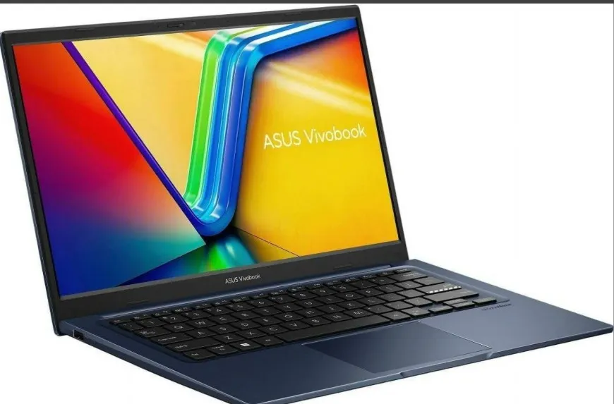ASUS Vivobook 14 X1404VA Laptop, 14" FHD 60Hz Display, Intel Core i7-1355U Processor, 12GB RAM, 512GB SSD, Intel UHD Graphics, English Keyboard, Windows 11 Home, Quiet Blue | 90NB10I1-M016A0
