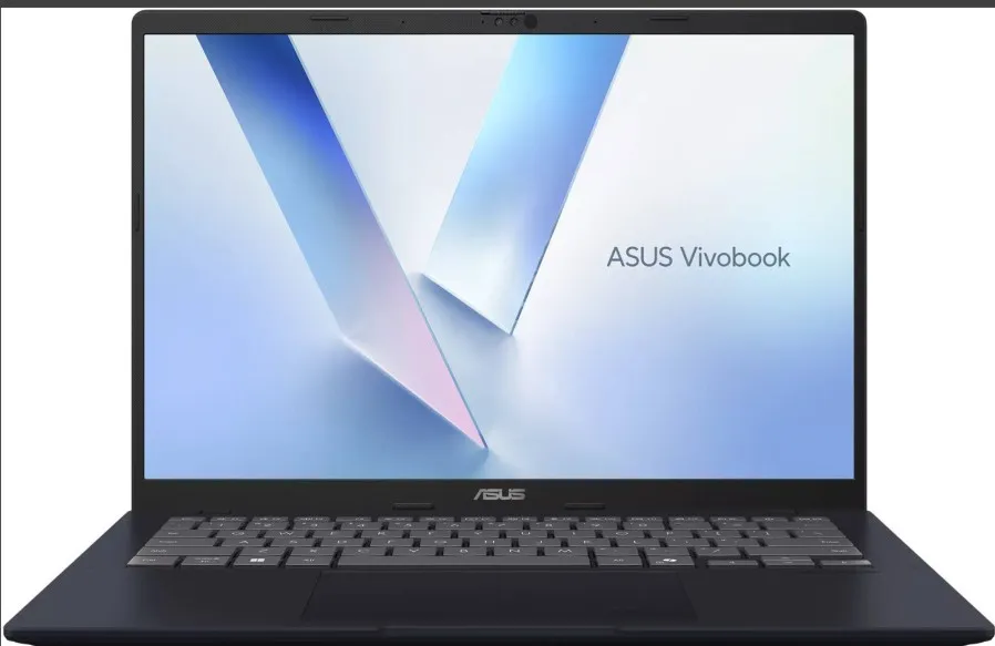 ASUS Vivobook 14 X1407QA Copilot+ Laptop, 14" WXUGA IPS 60Hz Display, Snapdragon X X1 26 100, 16GB RAM, 512GB SSD, Qualcomm Adreno GPU, English K/B, Win11Home, Quiet Blue | 90NB1601-M007H0