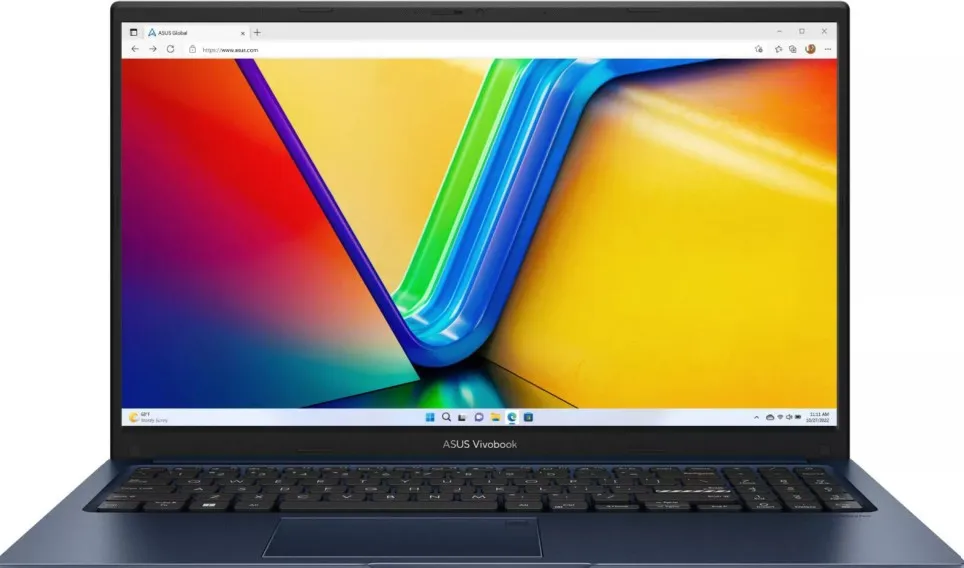 ASUS Vivobook 15 X1504VA-BQ4102 Laptop, 15.6" FHD IPS 60Hz Display, Intel Core 5 120U, 16GB RAM, 512GB SSD, Intel Graphics, English US Keyboard, No OS, Quiet Blue | 90NB13Y1-M02K00