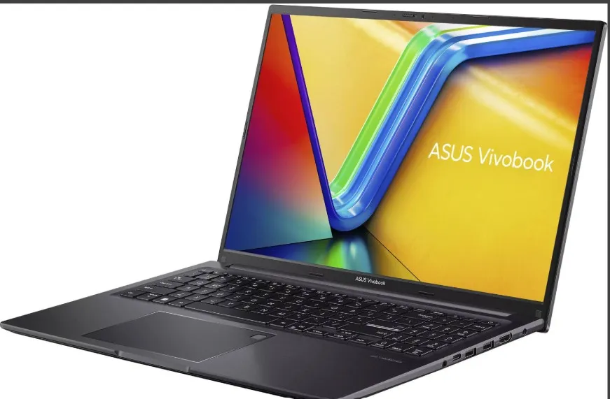 ASUS Vivobook 16 F1605VA Laptop, 16" WUXGA IPS Display, Intel Core i7-1355U, 16GB RAM, 512GB SSD, Intel Iris Xe Graphics, English Keyboard, Windows 11 Home, Indie Black | 90NB10N3-M01AV0